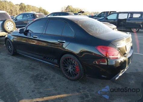 2015 Mercedes-Benz C 63 Amg S из США, поврежденный, VIN 55SWF8HB8FU081965